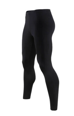 Mens Ultra Soft Fleece Lined Thermal Underwear Leggings Compression Pants - Image 1 of 2