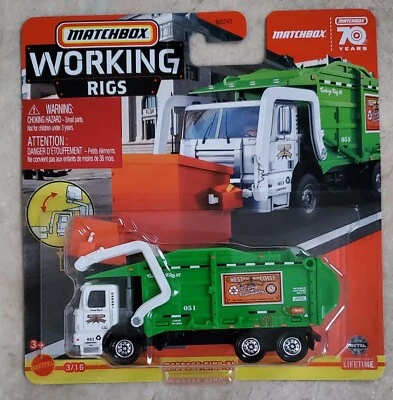 Matchbox Working Rigs Garbage King XL 3/16 - Image 1 of 2