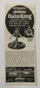 1949 Sunbeam Rain King Sprinkler Werbung Chicago, Illinois - Bild 1 von 1
