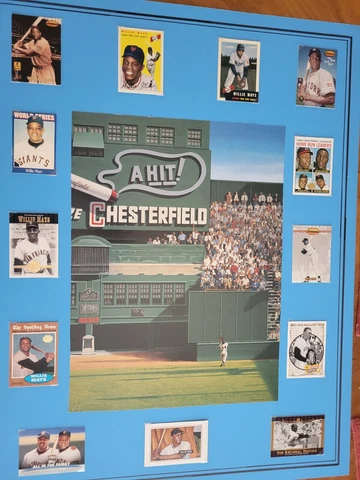 Willie Mays Poster Cover