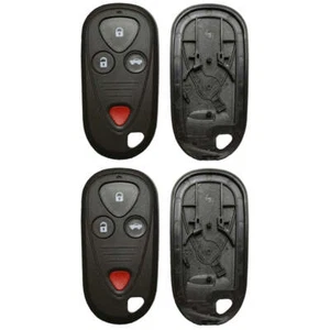 2 Compatible with Acura TSX 04 2005 2006 2007 2008 Remote Fob Case Shell Pad 4B - Picture 1 of 4