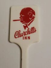 VTG Churchill's Inn Waikiki Hawaii Swizzle Stick Stir Stick
