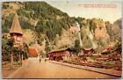 1912 Mountain Stream In Alps Near Meiringen Switzerland Posted Postcard