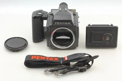 CLA'd [Near MINT] Pentax 645 Film Camera w/120 Film Back Holder Strap from JAPAN - Image 1 of 4