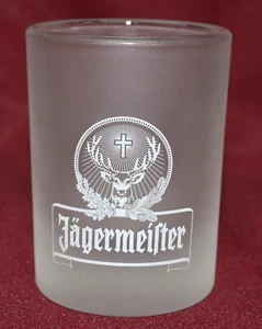Jagermeister Etched Frosted Shot Glass - Picture 1 of 2