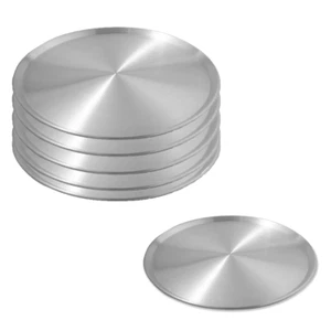 6 x Pizza Tray / Plate / Pan Aluminium 32cm / 320mm / 13 inch, Round, Pizzas - Picture 1 of 1