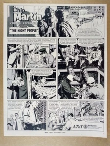 1966 Bell System Communications Night Workers Chip Martin comic vintage print Ad - Picture 1 of 1
