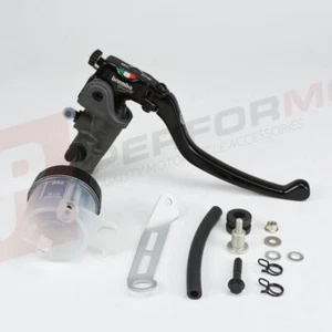 Brembo 17RCS Radial Brake Master Cylinder and Clear Reservoir Kit - Picture 1 of 5