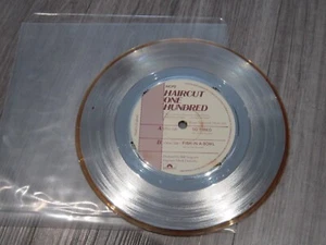 7" ltd edition ,Silver and Gold disc,Haircut one hundred,So tired,Fish in a bowl - Picture 1 of 2