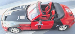 BURAGO 1/24 BMW Z3 Roadster Cabriolet Rouge 1996 Transformée - Imagen 1 de 7