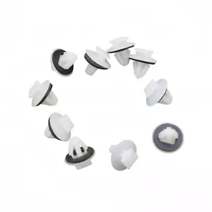 10 For GM Pontiac For Toyota Door Panel Moulding Clip W/ Sealer Plastic Retainer - Picture 1 of 4