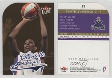 2004 Fleer Ultra WNBA Gold Medallion Chantelle Anderson #23