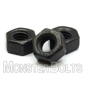 Bulk Qty 5,000 - M3 Metric Hex Nuts DIN 934 Stainless Steel w/ Black Oxide - Imagen 1 de 3
