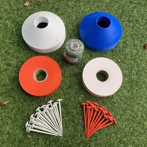 Kit de marcado de minas, conos y clavijas del ejército británico edición excedente DCMC S1 del Reino Unido - Imagen 1 de 24