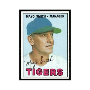 1967 Topps Mayo Smith Tigers #321 - Picture 1 of 3