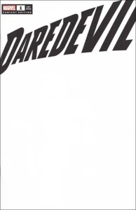 Blank DAREDEVIL #1 (2023) logo Marvel ComiCon Sketch Variant Fast SHIP - Picture 1 of 3