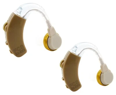 Amplificador de sonido personal FCS BTE para pérdida auditiva leve a moderada (V-17, 2 piezas) Foto 1 de 4