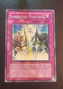 Inherited Fortune - Rare Foil - Yugioh Trap Card - Vintage - Picture 1 of 1