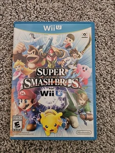 Super Smash Bros. Nintendo Wii U 2014 Complete With Manual & Case - Picture 1 of 4