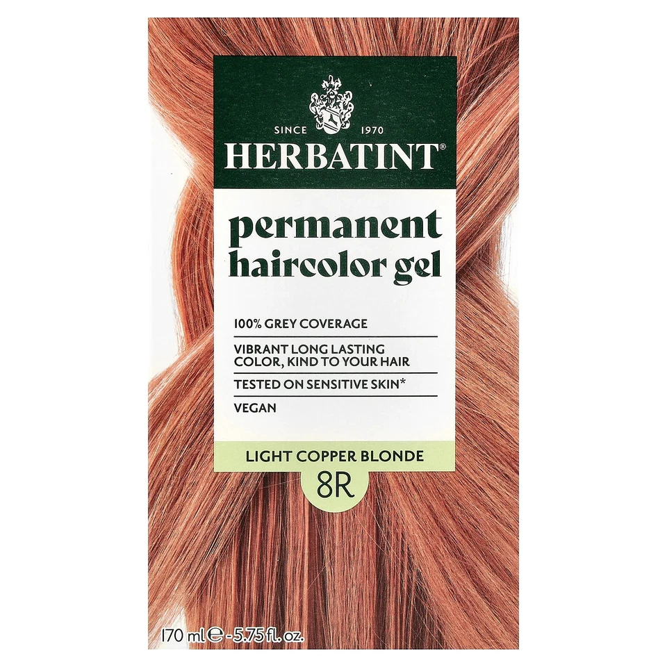 Herbatint Light Copper Blonde Herbal Haircolour Gel