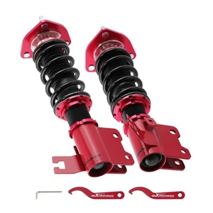 Front Adj. Damper Coilovers For Nissan S13 Silvia 200SX 89-94 Coil Spring Struts - Picture 1 of 12