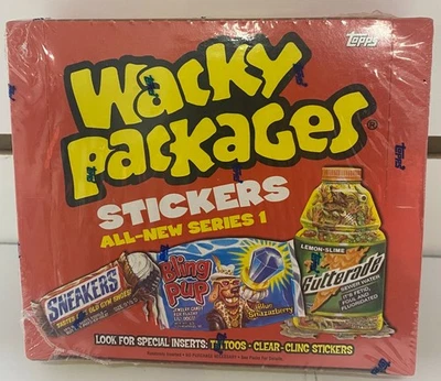 2004 TOPPS WACKY PACKAGES STICKERS - SERIES I - FACTORY SEALED! - Image 1 of 2