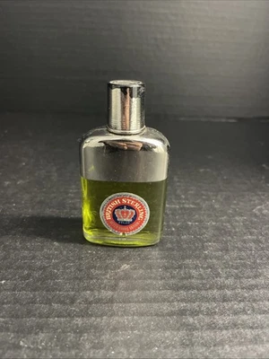 Botella de vidrio vintage británica esterlina para después del afeitado de 3,8 OZ completa FÓRMULA ANTIGUA Foto 1 de 3