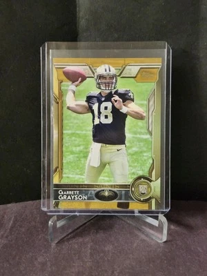 2015 Topps Gold #442 Garrett Grayson RC 237/2015 - Image 1 of 2