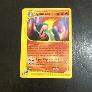 Typhlosion Pokemon TCG Expedition Base Set Non-Holo Rare 65/165 - Picture 1 of 2