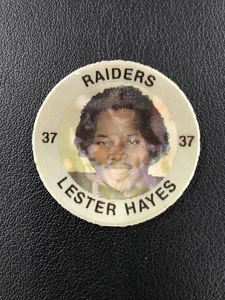 1983 7-Eleven Super Star Sports Coins #14 Lester Hayes LA Raiders - Picture 1 of 2