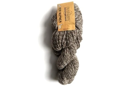 Hilos en cascada - ECO ALPACA - 100% alpaca bebé / 220 yardas / mezcla marrón y crema Foto 1 de 2