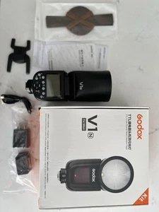 US Godox V1 Flash Speedlight V1-N TTL HSS Round Head Camera Speedlite for Nikon - Picture 1 of 13