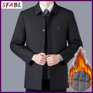 Herren Freizeit Business Mantel Männer Klassisch Elegant Herren Winterjacke Social Blazer - Bild 1 von 33