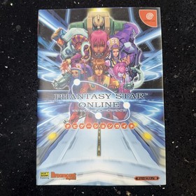 Phantasy Star Online Japanese Navigation Guide Book For Dreamcast 112 Pages