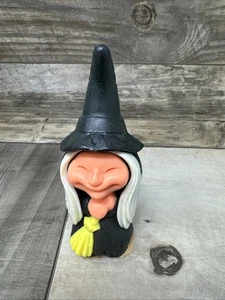 Zauberer Lufterfrischer Halloween Hexe 1981 Sammelfigur Vintage 6 Zoll - Bild 1 von 5