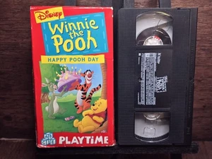 Winnie the Pooh - Pooh Playtime - Happy Pooh Day (VHS, 1996) - Imagen 1 de 2