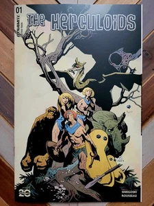 Cubierta HERCULOIDS #1 (Dynamite 2025) Serie Nueva Tom Sniegoski Mike Mignola - Imagen 1 de 2