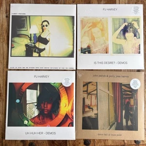 PJ HARVEY - 4-TRACK DEMOS / IS THIS DESIRE? / UH / LOUSE NEW VINYL LP X 4 / 180G - Picture 1 of 5