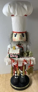 Bombay Company Exclusive Collection 18" Chef Nutcracker W/ Gingerbread Men Box - Picture 1 of 9