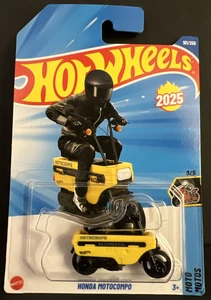 New for 2025 Hot Wheels 181/250 HONDA MOTOCOMPO 3/5 HW MOTO ~ Box Ship Free INTL - Picture 1 of 9