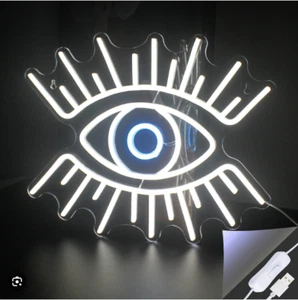 Auge Neon Sign Leuchtreklame Heim Zimmer Wand Dekor Nachtlicht - Bild 1 von 1