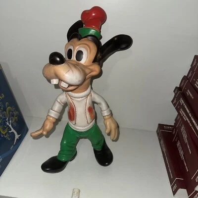 RARO  PUPAZZO DELLA ' ELEFANTINO LEDRAPLASTIC ' : ' PIPPO  Disney cm 39   1962 - Immagine 1 di 4