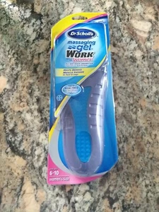 Plantillas de trabajo de gel de masaje Dr Scholls para mujer 1 par talla 6-10 - Imagen 1 de 3
