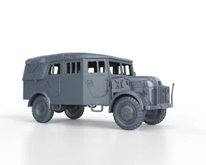 WWII GERMAN Steyr 1500A tarp - 1/48 1/56 1/72 1/87 1/100 3D Print Resin Model - Picture 1 of 4