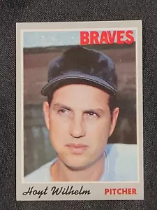 1970 Topps Baseball Card Hoyt Wilhelm #17 (DS) - Foto 1 di 2
