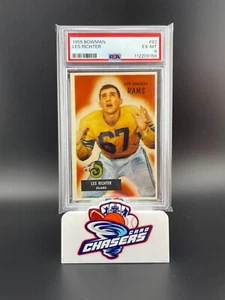 1955 Bowman Football Les Richter Los Angeles Rams HOF #82 PSA 6 - Bild 1 von 2