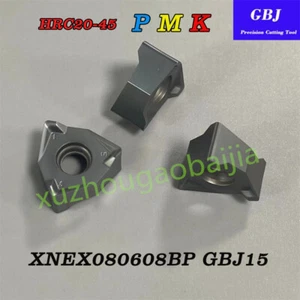 GBJ XNEX 080608 BP Carbide Milling Insert Machining hard steel stainless steel - Picture 1 of 9