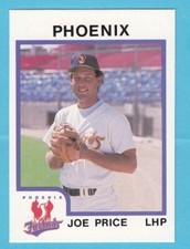 1987 ProCards Minor League Joe Price - Phoenix Firebirds - Box 204