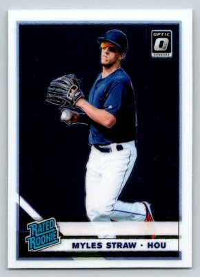 2019 Donruss Optic #59 Myles Straw RR RC (ref 204561) - Image 1 of 2