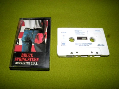 Bruce Springsteen - Born In The U.S.A. - RARE 1984 Israel Made CBS Cassette - Image 1 of 3
